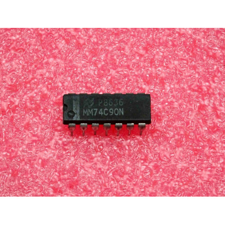 ci: MM 74C90 N ~ ic: MM74C90N ~ 4-Bit Decade, Binary Counter (PLA016)