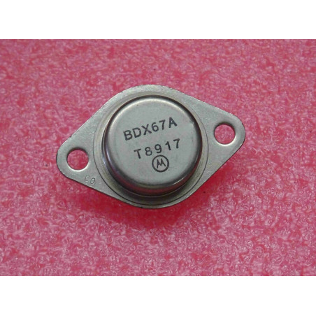 transistor BDX 67 A ~ NPN Si BDX67A ~ ic max 20A ~ boîtier TO3