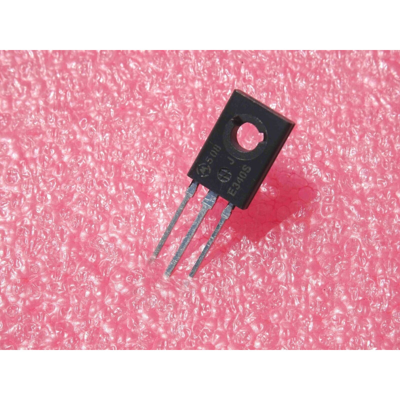 Lot x2 : transistor MJE 340 S ~ NPN Si MJE340S ~ ic max 0.5A