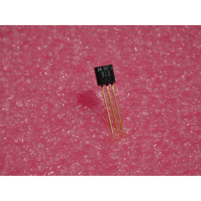 Lot x2 : transistor MPS 918 ~ NPN Si MPS918 ~ ic max 0.05A 50mA