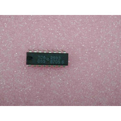 ci TDA 2593 TDA2593 synchro & horizontal deflection control for C-TV set(PLA019)