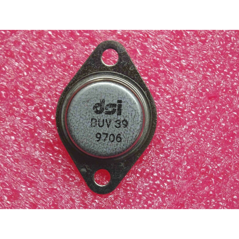 transistor BUV 39 ~ transistor NPN Si BUV39 ~ ic max 15A ~ boîtier TO3