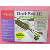 GrabBee III USB audio/video grabber for camera VCR camcorder Ulead VideoStudio 6