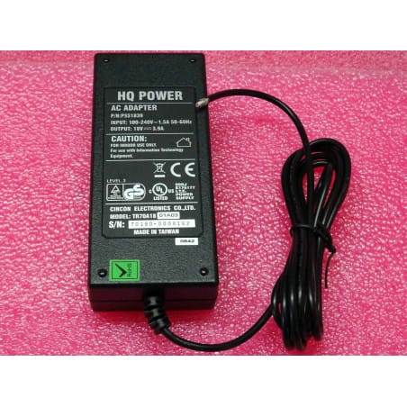 alimentation 18v 3.9A 70w PSS1839 TR70A18-01A03 ~ pas de fiche d'embout, fil nu