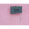 Lot x2: condensateur 470nF 0.47µF 275v SH X2 MKP pattes longues, entraxe 22.86mm