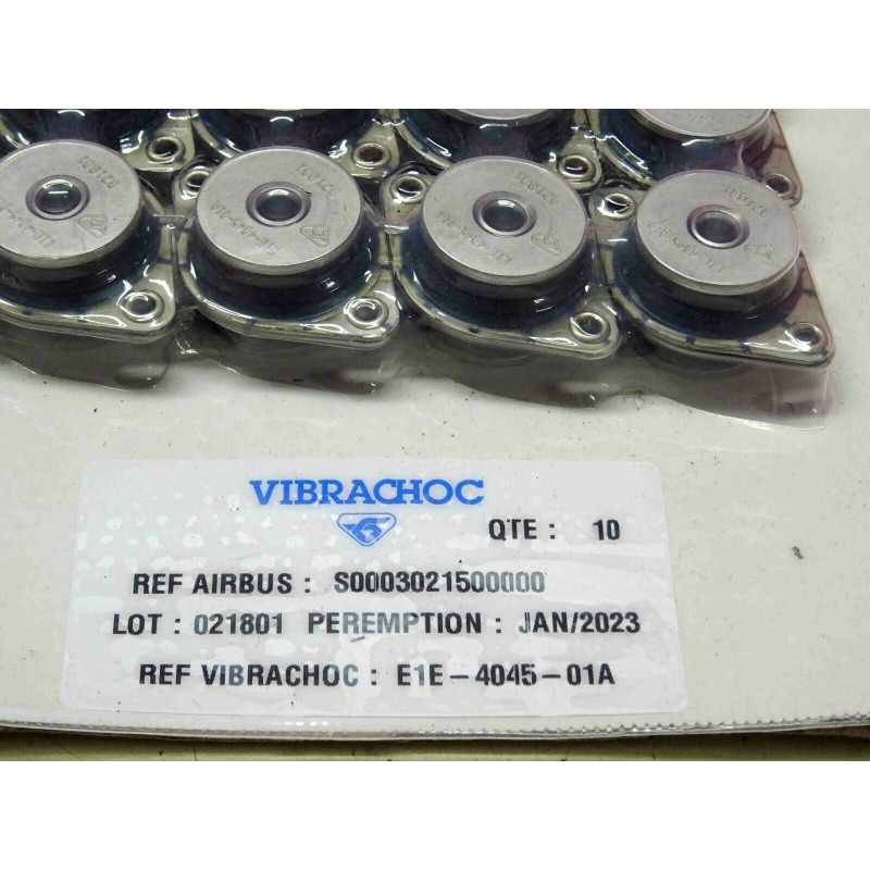 Lot x10 Élément élastomère silicone VibraChoc E1E404501A (airbus S0003021500000)