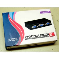 2-Port VGA switch ~ DATA...