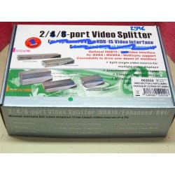 2-port video splitter HDB15...