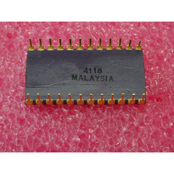 ic MK4118P-1 ~ ci MK4118 -1 ~ SRAM dip24, pattes dorées, de chez MOSTEK (PLA003)