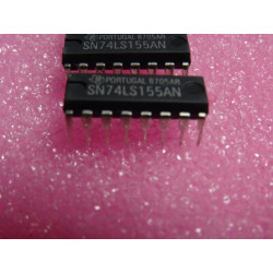 Lot X4  CI IC SN74LS155AN - SN 74LS155 AN - 74LS155 DIP16 de chez TEXAS (DIV21) 