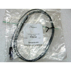 Lot x2: Nexans 1-phone cord 100 1.5m IDC-RJ45 mâle/mâle N108.165 UTP RJ45-(4-5)