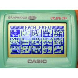 CASIO calculatrice graphique programmable Graph35+ 64Ko avec manuel français