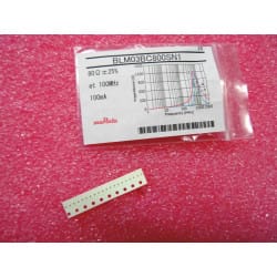 muRata chip ferrite bead BLM03 series EKEMBL03AP-KIT ~ cms 0603 smd (INCOMPLET)