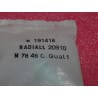 R191416 Adaptateur RF Radiall BNC Femelle vers MQ Femelle  50Ω 4GHz (celar85d)