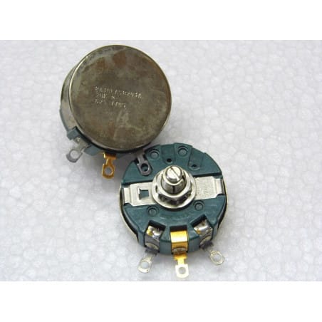 Lot x2 : potentiomètre 20k ohms 4W clarostat RA30LASB203A 5905-00-173-7399