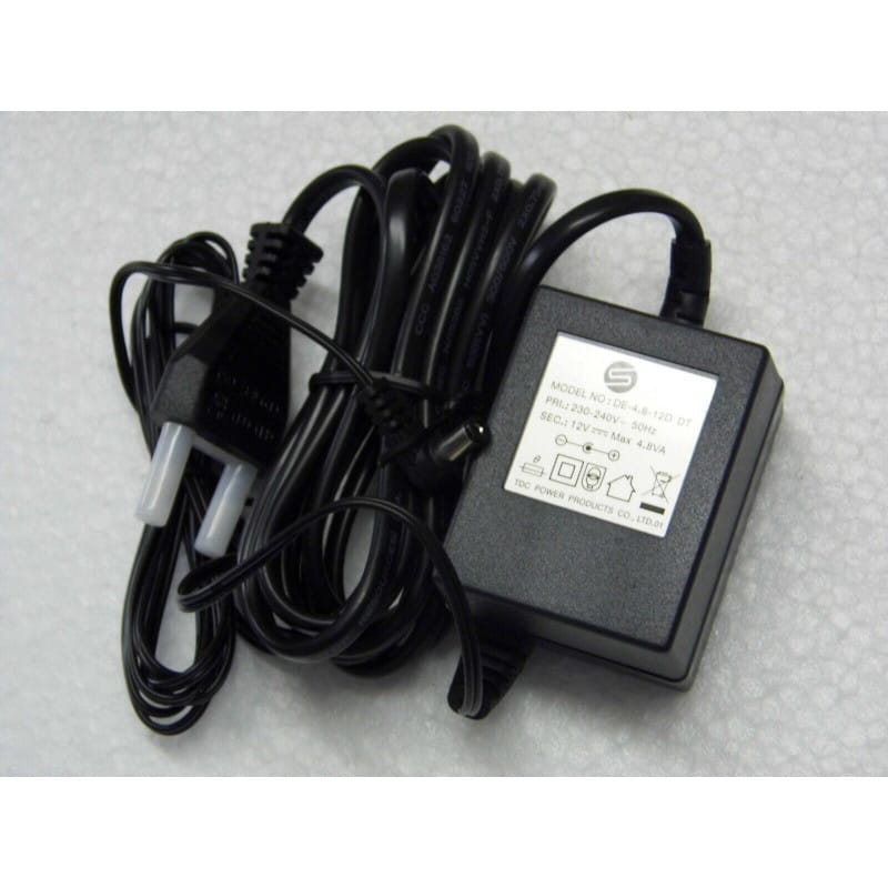 Lot x3:bloc alimentation DE-4.8-12D DT 12Vdc 4.8VA .4mA 400mA TDC Power Products