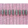 Lot x10 : condensateur tantale axial 1µF 1uF 40v CTS1 10% Firca ~ 9 x 3 mm