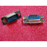 Lot x2: connecteur D-SUB HD 15-pin VGA mâle à souder 15 broches haute densité