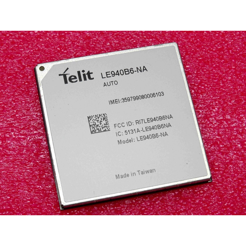 Telit LE940B6-NA ~ 300 Mbps LTE Cat 6 module for North America (AT&T, T-Mobile) [H19B]