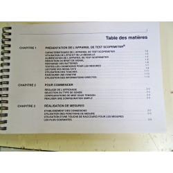 Documentation Mode d'emploi SCOPEMETER FLUKE 92B / 96B / 99B / 105B en Français