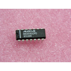 ci MAX 491 CPD ~ ic MAX491CPD ~ RS-485/RS-422 Transceiver (PLA024)