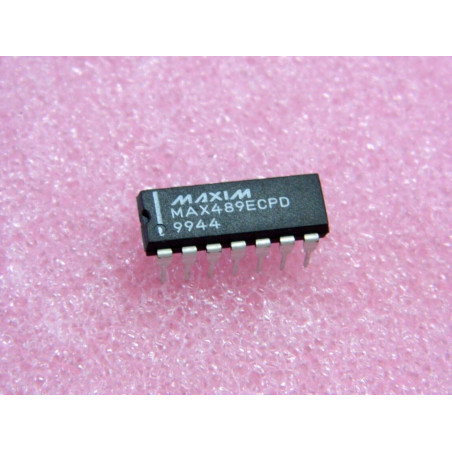 ci MAX 489 ECPD ~ ic MAX489ECPD ~ Low-Power, RS-485/RS-422 Transceiver (PLA028)