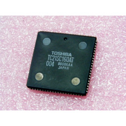 ci TC 21SC160 AT ~ ic TC21SC160AT ~ GPU chip ~ toshiba ~ PLCC-84