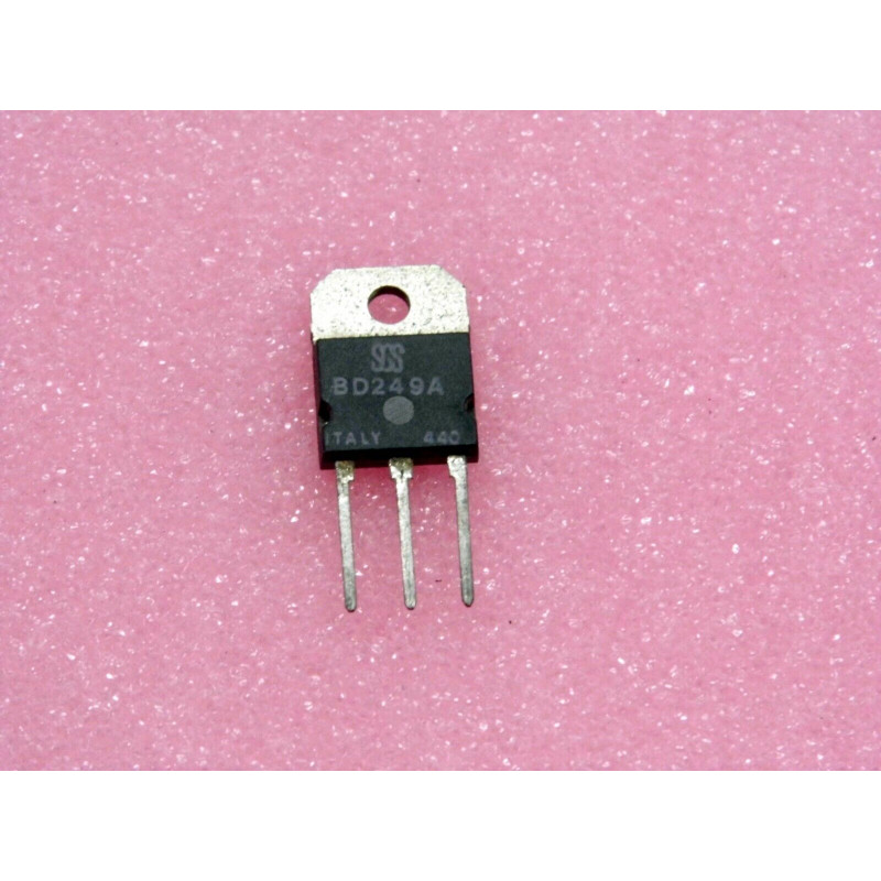 Lot x2 : transistor BD 249 A BD249A ~ transitor NPN Si ~ Ic max 40A