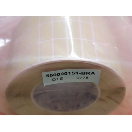 bobine de 9750 étiquettes autocollantes brady 550020151-BRA (kapton) 12x25mm