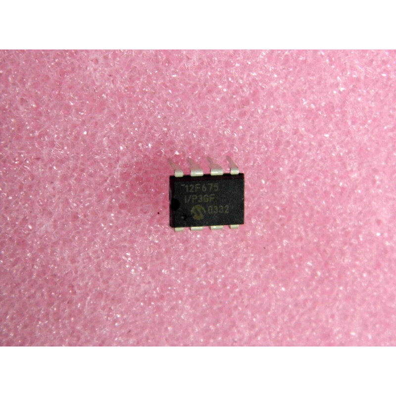 ci PIC 12F675 -I/P ~ic PIC12F675-I/P Flash-Based 8-Bit CMOS µcontroller (PLA016)