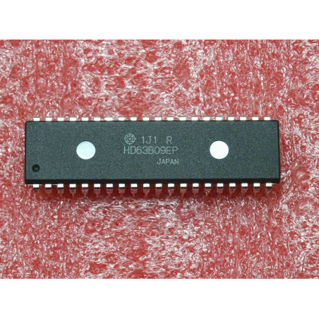 ci HD 63B09 EP ~ ic HD63B09EP ~ DIP40 ~ MPU micro processing unit (CI57)