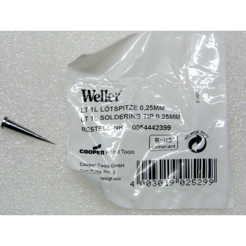 panne LT-1L LT1L weller 0054442399 0.2mm pour fer à souder WP80/WSP80/FE75/MPR80