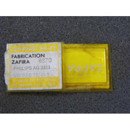 diamant / saphir / pointe de lecture Zafira 6370 pour Philips AG3311