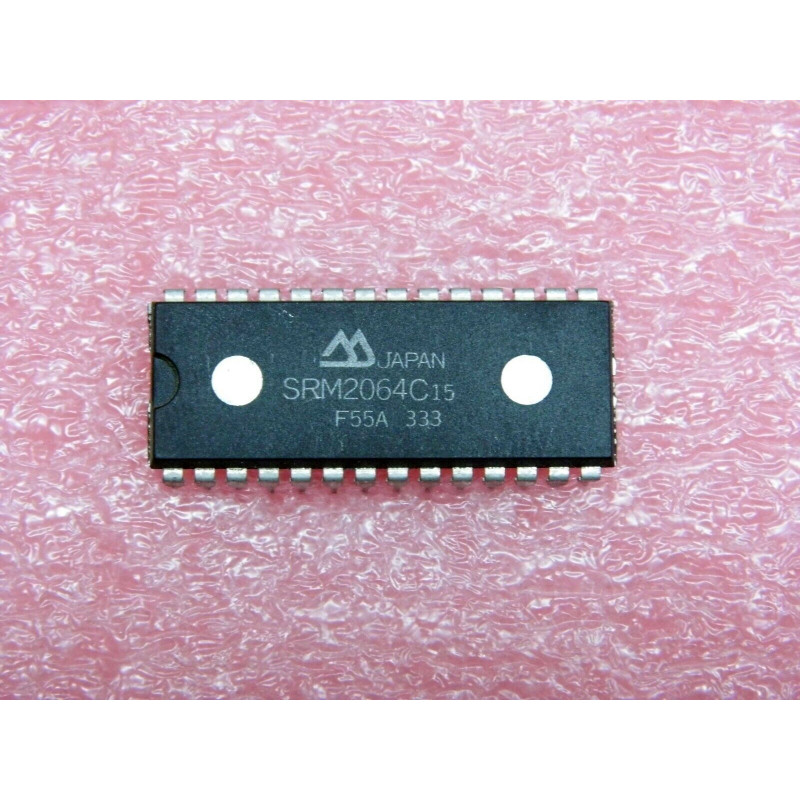 ci SRM 2064 C15 ~ ic SRM2064C15 ~ DIP28 ~ 64K static RAM (PLA010)