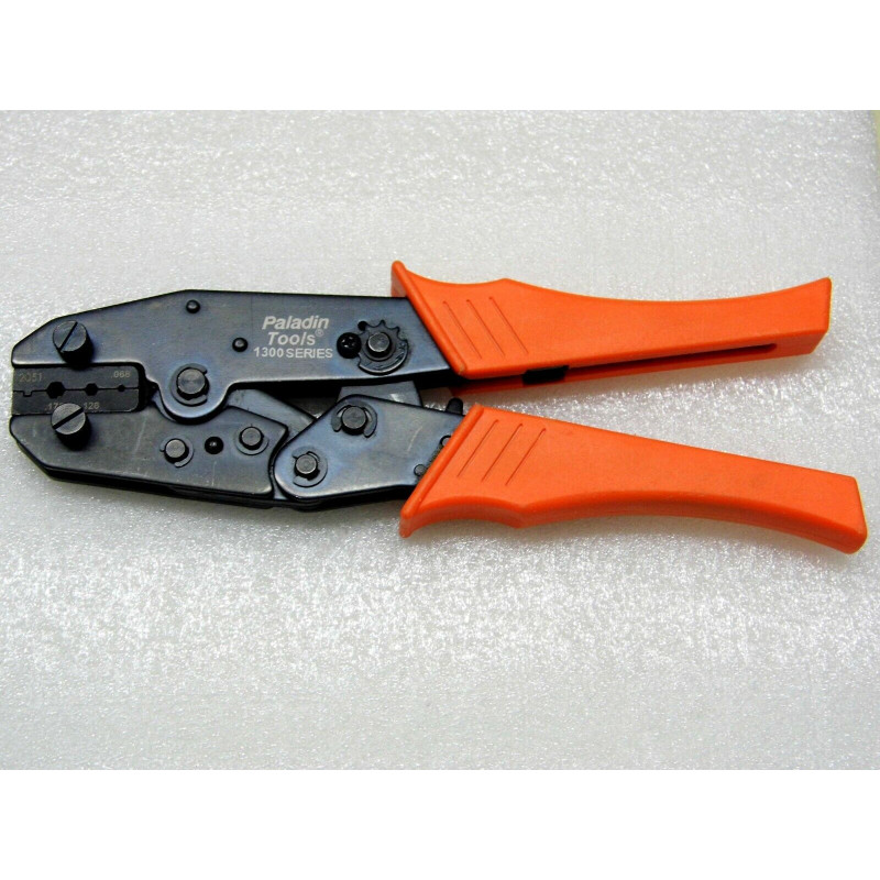 pince paladin 1300 serie crimping tool +2051 Die Set RG174 RG179 BNC TNC coaxial