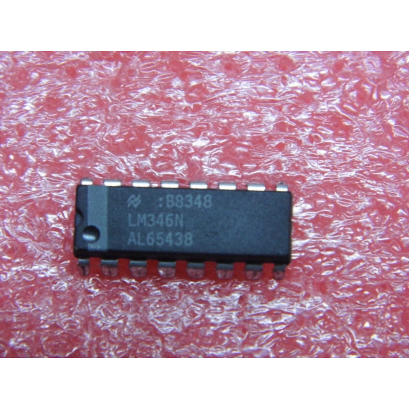 ci LM 346 N ~ ic LM346N ~ programmable Quad bipolar operational amp. (PLA034)