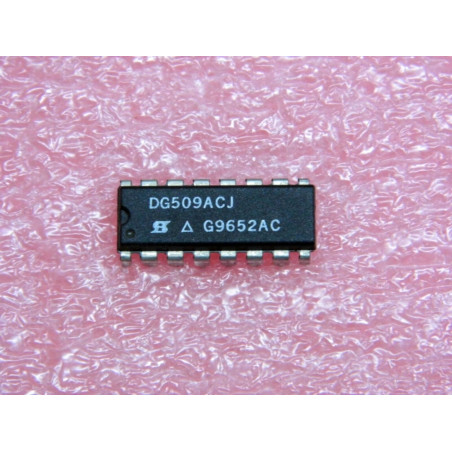 ci DG 509 ACJ ~ ic DG509ACJ ~ DIP16 ~ CMOS Analog Multiplexers (PLA018)