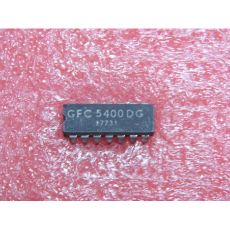 ci GFC 5400 DG ~ ic GFC5400DG ~ DIP14 ~ boîtier céramique (PLA002)