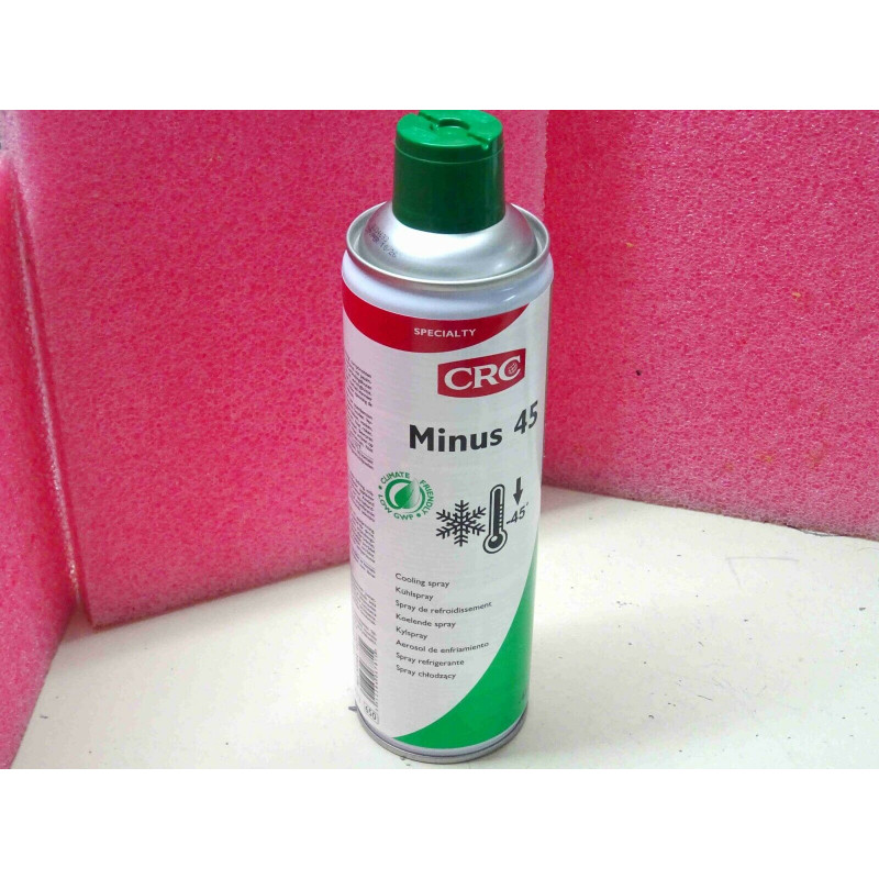 aérosol givrant 500ml CRC 33164 Minus 45 -45°C ~ utilisable sous tension -- site