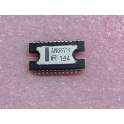 ci AN 6671 K ~ ic AN6671K ~ Audio Power Amp ~ DIP24 (PLA013)