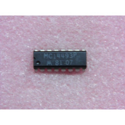 ci MC 14493 P ~ ic MC14493P ~ 7-Segment Decoder ~ DIP16 (PLA031)