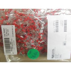 Lot x1000 - LED rouge Ø 3mm...