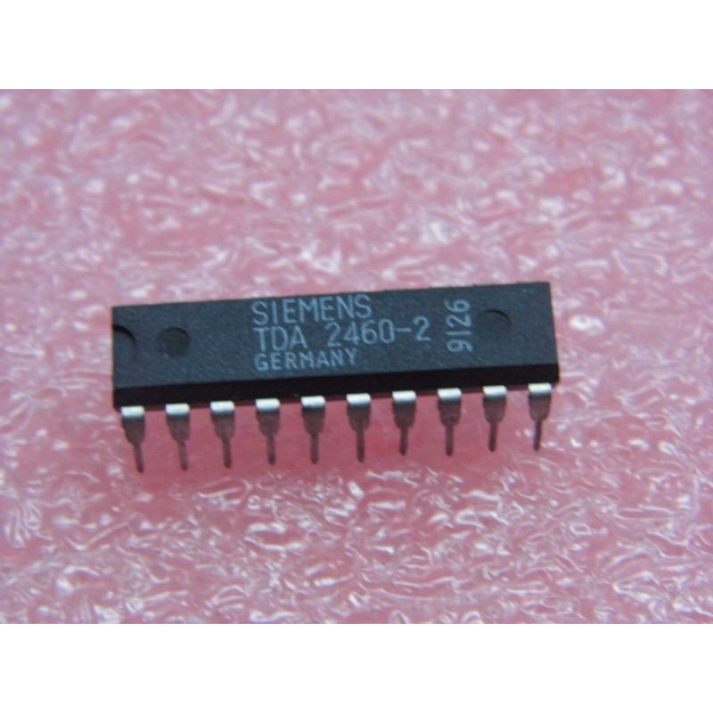 ci TDA2460 -2 ~ ic TDA2460-2 ~ DIP20 ~ Multistandard AM FM Sound IF IC